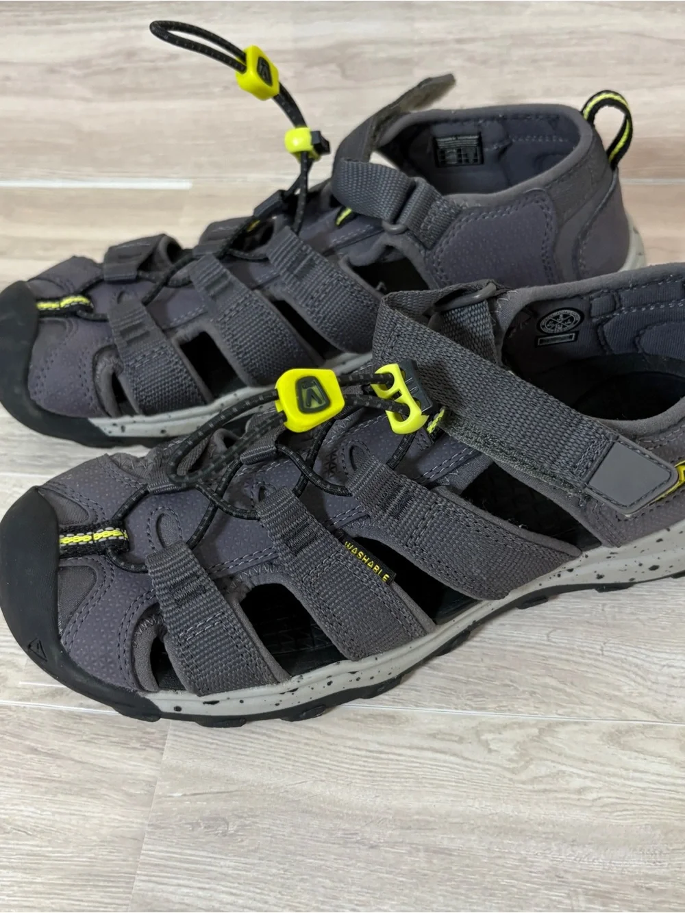 Keen Gray Waterproof Hiking Sandals Youth